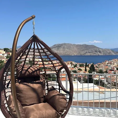 Kastrouna, With Private Heated Jacuzzi Sými